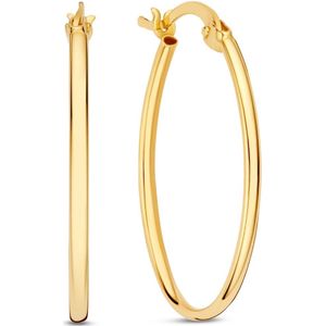 Beloro Jewels - La Rinascente Ornella - Dames Oorringen - Goud - 9 Karaat