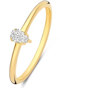Isabel Bernard - Diamant Ring - Transparant - Goud