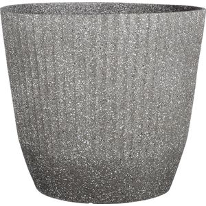 Mica Decorations Rio Bloempot voor buiten - H40,5 x Ø45 cm - Grijs
