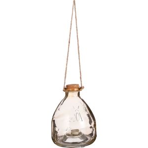 Mica Decorations wespenvanger geel D 13 H 17 cm