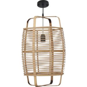 Mica Decorations - Page - Hanglamp - Bruin - Bamboe - Ø31 cm