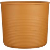 MICA Decorations Momo bloempot cilinder l bruin 33 x d 38 cm, bloempotten en planten, meerkleurig, uniek