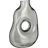 Mica Decorations - Jay - Vaas - Lichtgrijs - Glas