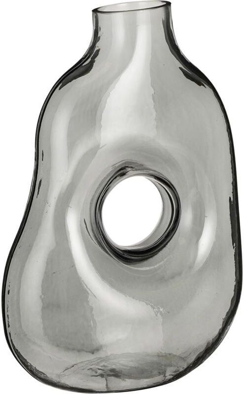 Mica Decorations - Jay - Vaas - Lichtgrijs - Glas