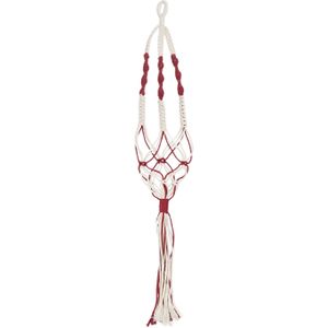 Mica Decorations plantenhanger rood 84 x 4 x 1,5 cm