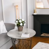 Mica Decorations - Azalea - Kunstplant - Wit - 31 cm - in Pot