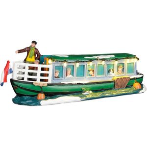 Kerstdorp | Tourboot | Luville (Led, Batterijen)