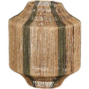 Mica Decorations - Liliano - Lantaarn - Donkergroen - Jute