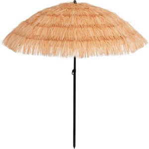 In The Mood Parasol Beach - 200x200x238 cm - Polyester - Bruin
