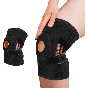 Medicca - Premium Kniebrace - Kniebandage ondersteuning Knie - Patellabrace - Unisex - One Size