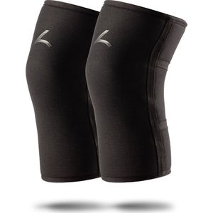 Reeva Knee Sleeves Rigid 7mm - Maat S - Knie Brace geschikt voor Powerlifting, Fitness en Gewichtheffen