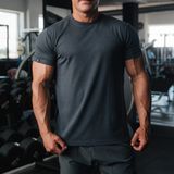 Reeva Premium Active Tee - Sport T-shirt - Grijs