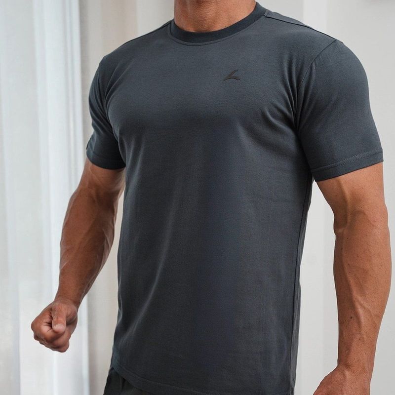 Reeva Premium Active Tee - Sport T-shirt - Grijs