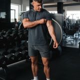 Reeva - Premium Active Short - Sport Broek - Grijs