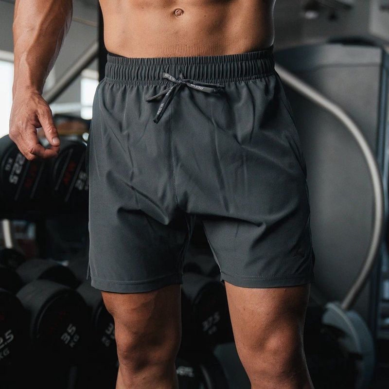 Reeva - Premium Active Short - Sport Broek - Grijs