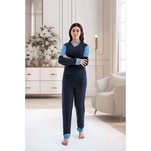 Comfort and Care - Hansop Pyjama - Lange Mouwen - Katoen/Polyester - Rugrits