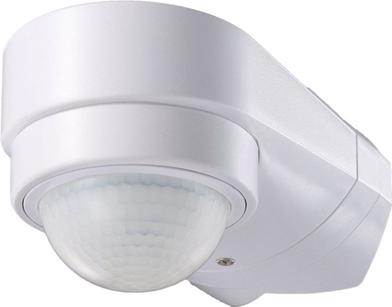 HOFTRONIC - Bewegingssensor - Binnen - IP65 Waterdicht - Inclusief Schemerschakelaar