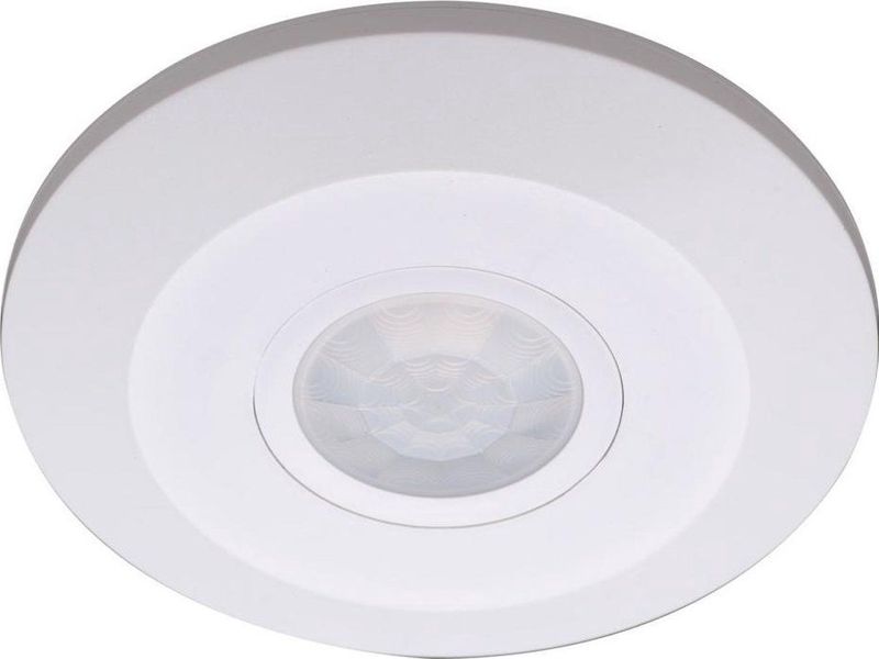 HOFTRONIC - Bewegingssensor - IP20 - 360 Graden Detectiehoek - Inclusief Schemerschakelaar