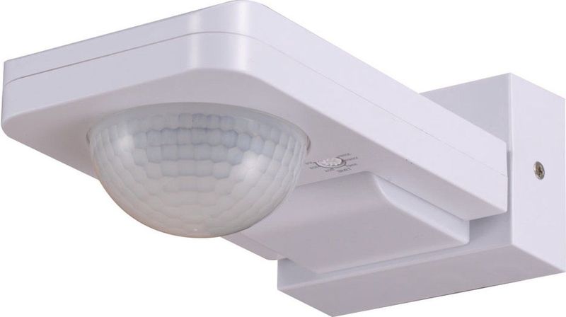 HOFTRONIC - Bewegingssensor - IP65 Waterdicht - 360 Graden Detectiehoek - 20 Meter Detectieafstand