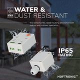 Schemerschakelaar - IP65 waterdichte daglichtsensor voor buiten en binnen - 3-100 Lux gevoeligheid - 3 jaar garantie - volledig instelbaar