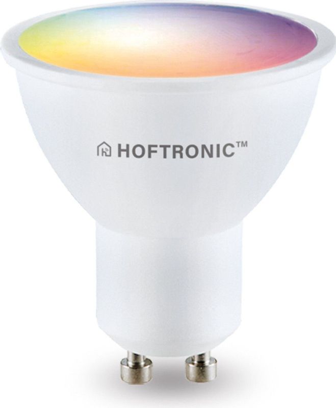 Hoftronic - GU10 Smart Lamp - LED - Dimbaar - WiFi - Bluetooth - RGBWW