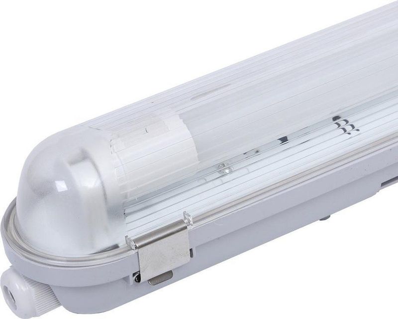 LED T8 TL Armatuur - 60 cm - IP65 - 9W - Flikkervrij - ABS en Polycarbonaat