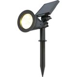 Bend LED Solar Prikspot richtbaar 3000K warm wit IP65 waterdicht Tuinspot