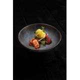 Cosy & Trendy - Urban - Serviesset - Blauwgrijs met Bruine Accenten - 12-delig