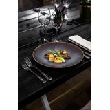 Cosy & Trendy - Urban - Serviesset - Blauwgrijs met Bruine Accenten - 12-delig