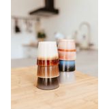 Studio Tavola - Koffieset Earth - Bekers & Koffiekopjes - 12 Stuks - Aardewerk