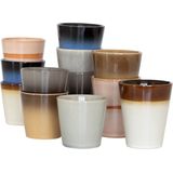 Studio Tavola - Koffieset Earth - Bekers & Koffiekopjes - 12 Stuks - Aardewerk