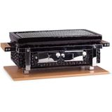 Yakiniku - Shichirin Tafelgrill - Rechthoekig - Zwart - Keramiek