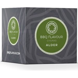 BBQ Flavour Rookhout blokken els/Alder