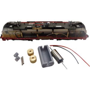 micromotor NF044C motor ombouwset voor Fleischmann DB BR 182, BR 183, BR 190, u.a.