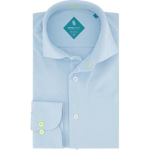 District Indigo - Lange Mouw Overhemd - Indigo - Katoen