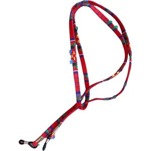 Eyezoo® -  Happy Cords - Brillenkoord – ROOD! - Beachfest - Festival