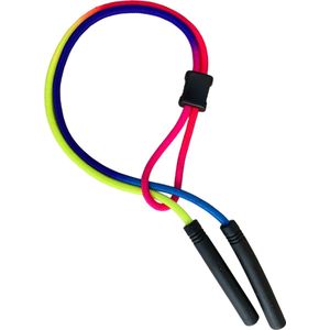 Eyezoo® Sport Brillenkoord Neon Multicolor - Verstelbaar – Universeel