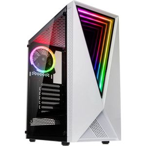 peta GamePC Void wit RGB - Ryzen 7 5700G - 16GB - 500GB M.2 SSD - Radeon RX Vega 8 - WiFi - Windows 11 Pro