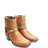 Sendra - 10968 - Enkellaarsjes - Bruin - Leer - Western Look