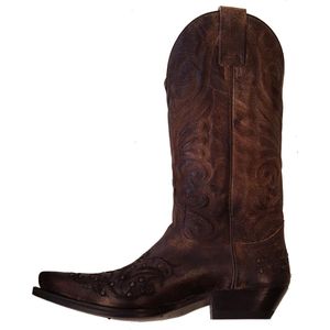Sendra - 11472 - Cowboylaarzen - Bruin - Echt Leer - Vintage Look