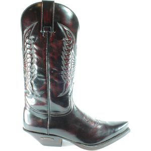 Sendra - 2073 Cuervo Florentic - Cowboylaarzen - Bordeaux - Glanzend Leder