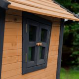 AXI Robin - Speelhuisje - Antraciet/Wit - FSC Hout