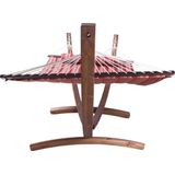 AXI Hawaï Hangmat set - Hangmat met FSC houten frame - max. 250 kg - voor 2 personen