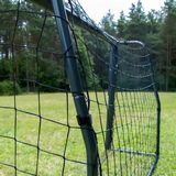 AXI Voetbaldoel Cristiano 180x120cm Antraciet - Incl. grondankers - gepoedercoat stalen frame