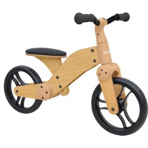 Sunny Balance Bike 2000 Houten Loopfiets - Vanaf 2 jaar - FSC Mix - Verstelbaar zadel