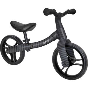 Sunny Balance Bike 3000 Metalen Loopfiets - Vanaf 2 jaar - Verstelbaar zadel - Carbon Fiber Look