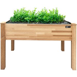 AXI Verhoogde Plantenbak - Bruin - Hemlockhout - Rechthoekig - Voor Tuin en Balkon
