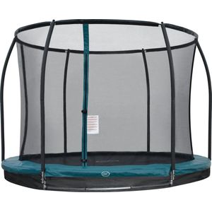 AXI Boston Trampoline met veiligheidsnet Ø 305 cm Groen - Inground & Onground op palen - Rond 10ft