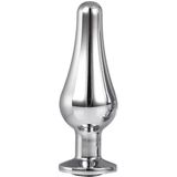 Dream Toys - Gleaming Love Silver Pleasure Plug - S