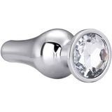 Dream Toys - Gleaming Love Silver Pleasure Plug - S